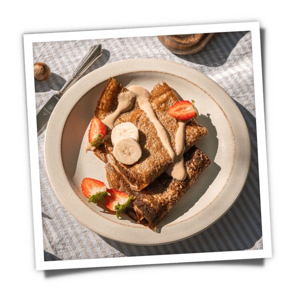 Chai Spiced French Crepes